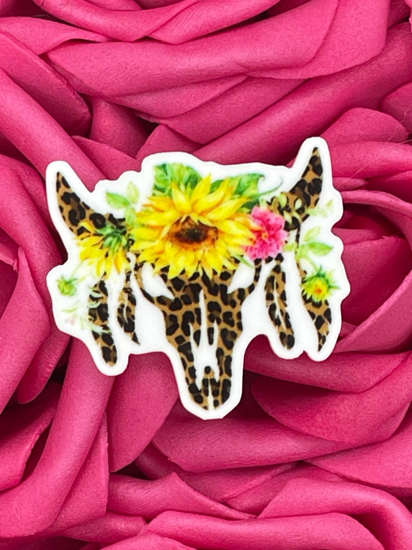 #1205 Skull sunflower