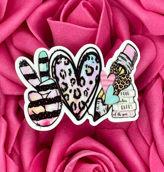 #999 Peace, love, school