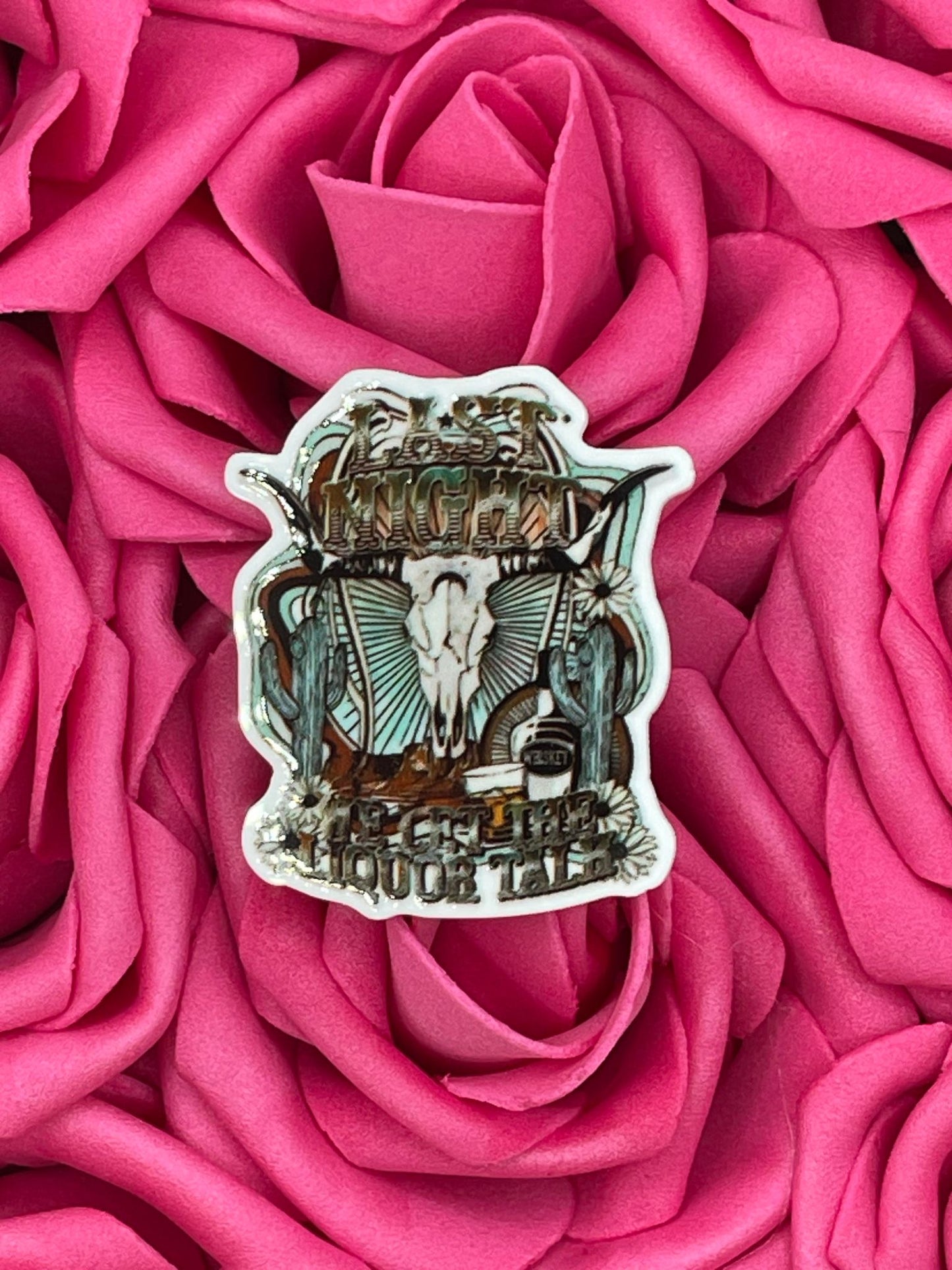 #707 Last night, we let the liquor talk