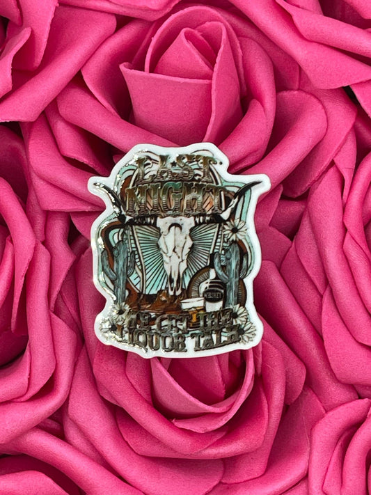 #707 Last night, we let the liquor talk