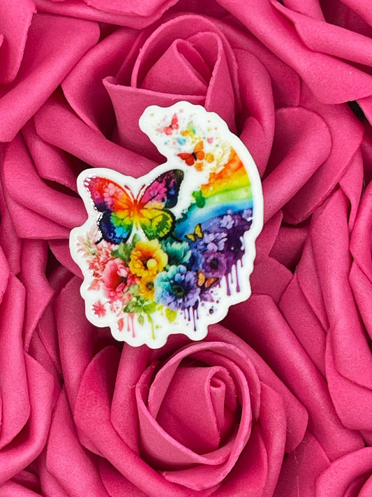 #281 Colorful moon butterfly