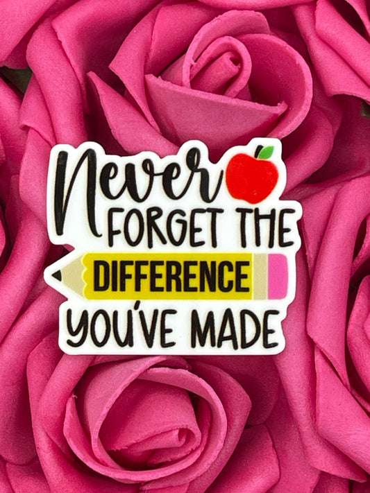 #895 Never forget the difference you made