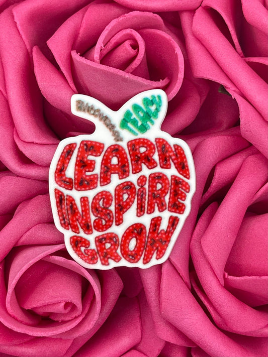 #710 Learn, Inspire, Grow apple