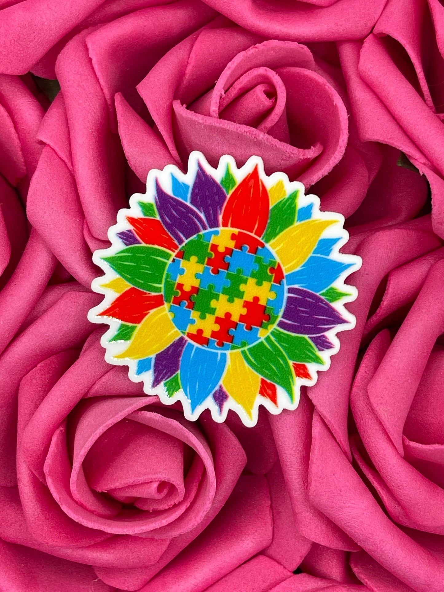 #1109 Puzzle sunflower