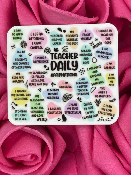 #1317 Teacher daily aff.