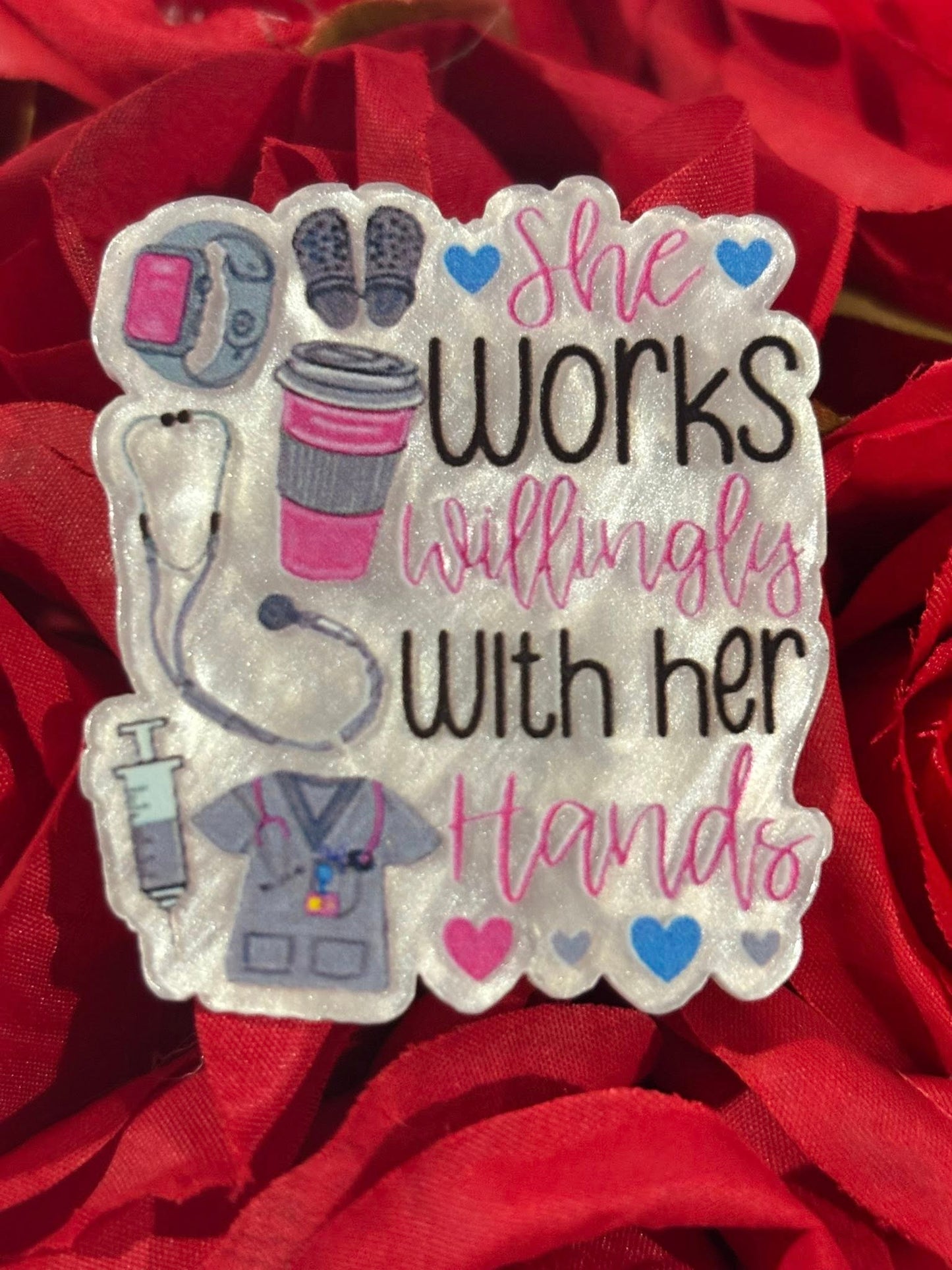 #4114 She works willingly