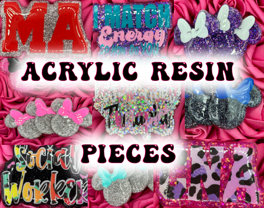 Acrylic Resin Pieces