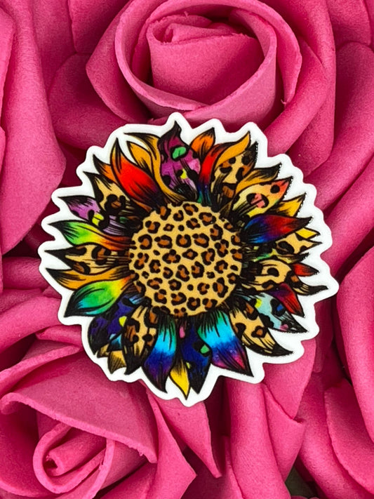 #276 Colorful cheetah flower
