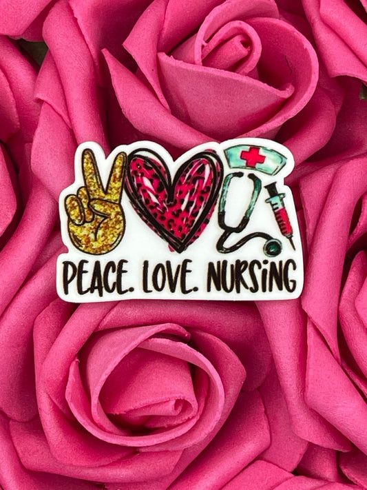 #990 Peace love nursing