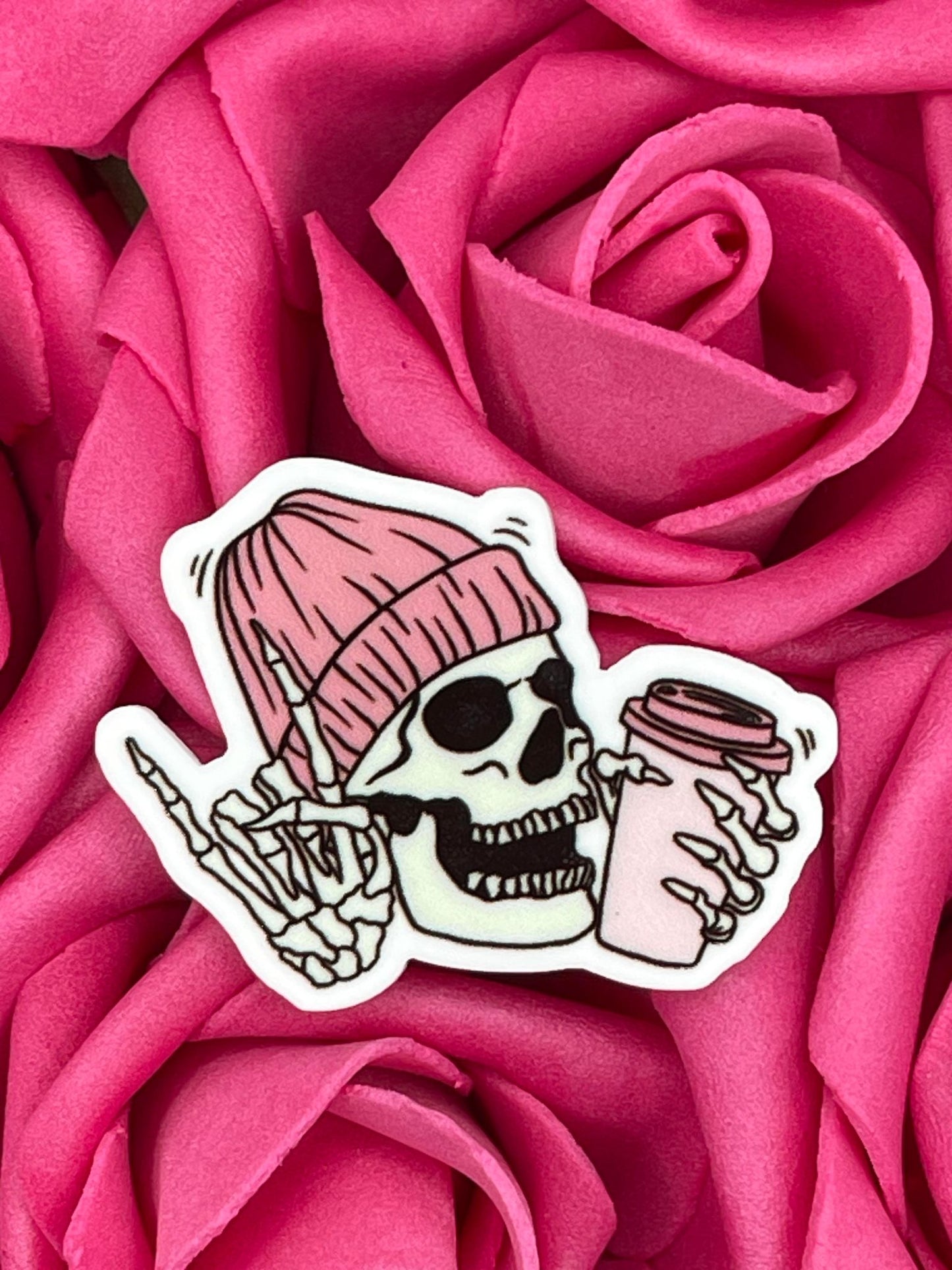 #271 Coffee skull