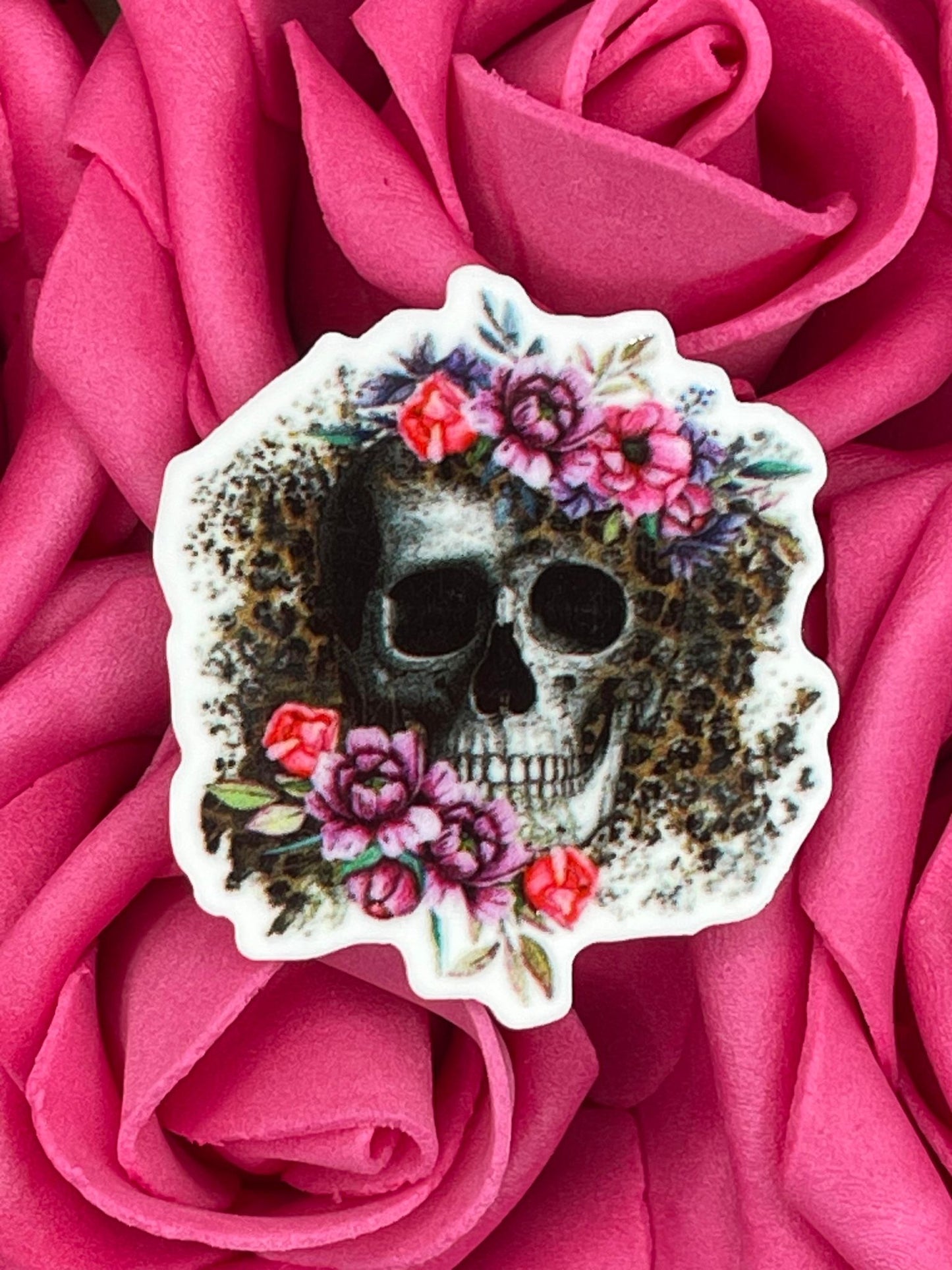 #1203 Skull flowers