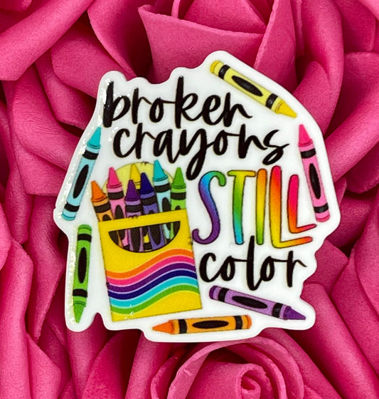 #174 Broken crayons still color