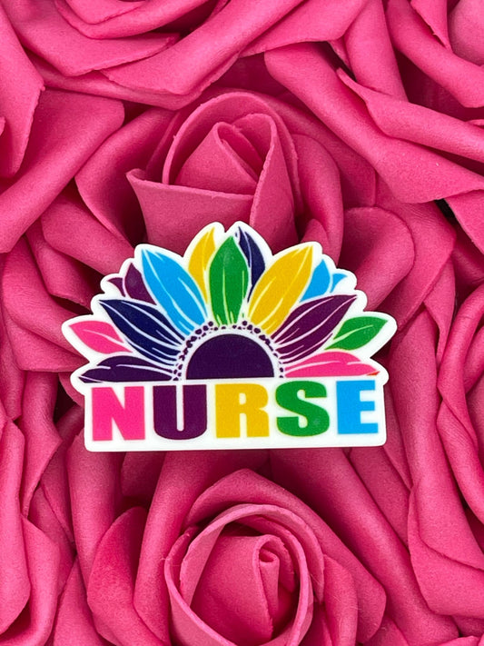 #280 Colorful flower nurse