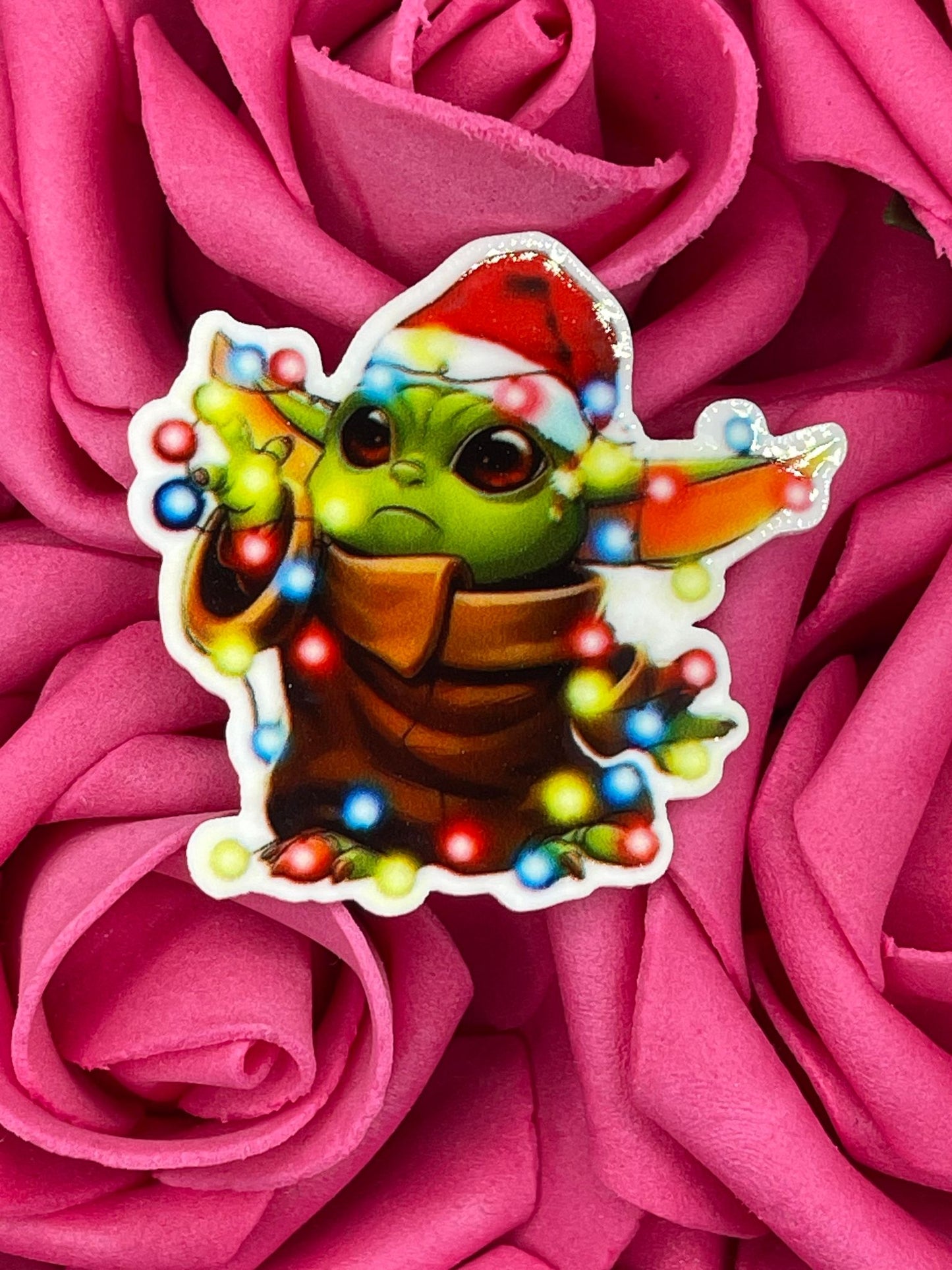 #494 Green alien Christmas