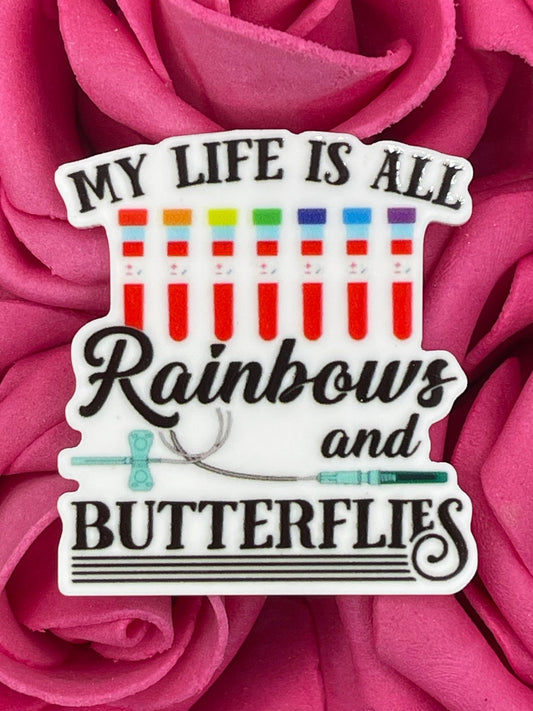 #890 My life is all rainbows and butterflies