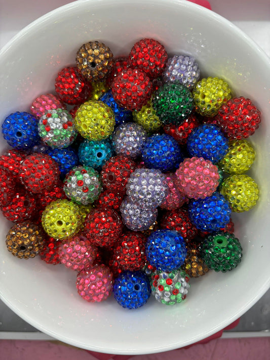 20mm Rhinestone Mix