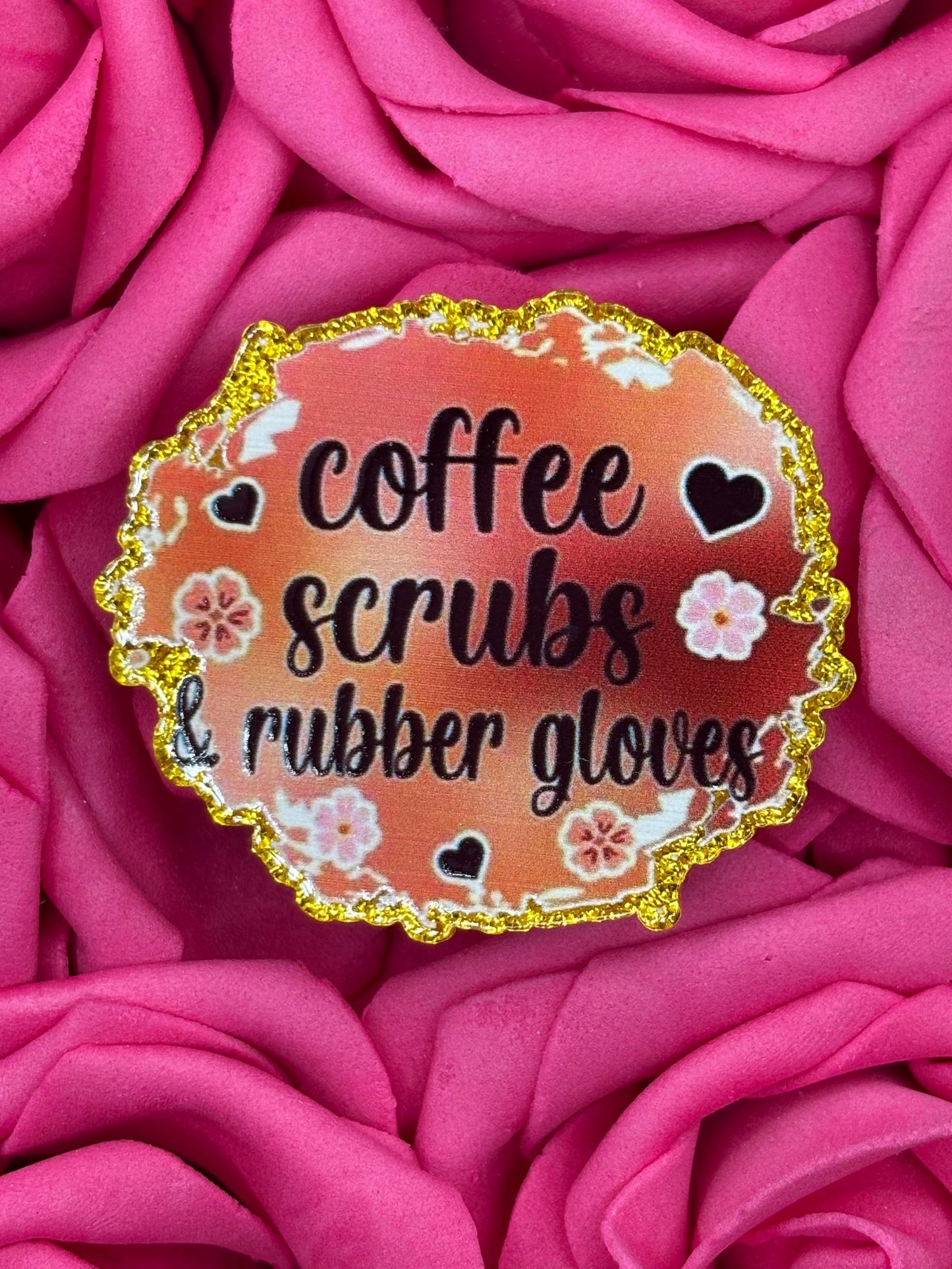 #3016 Coffee, Scrubs, Rubber Gloves