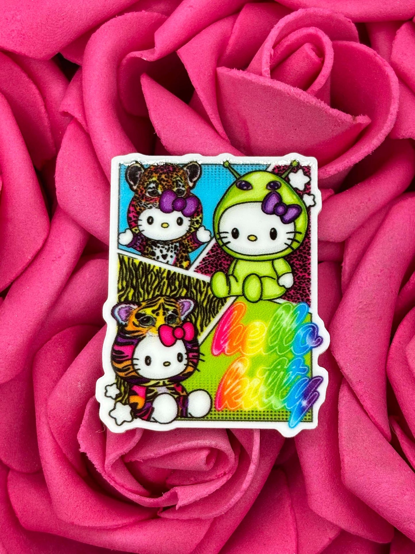 #3427 Kitty Colorful