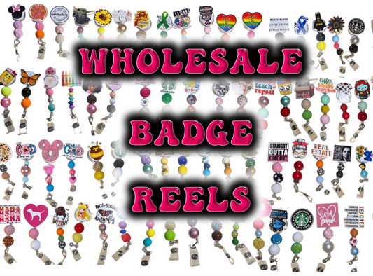Wholesale badge Reels – Sparkle & Shine Masterpieces